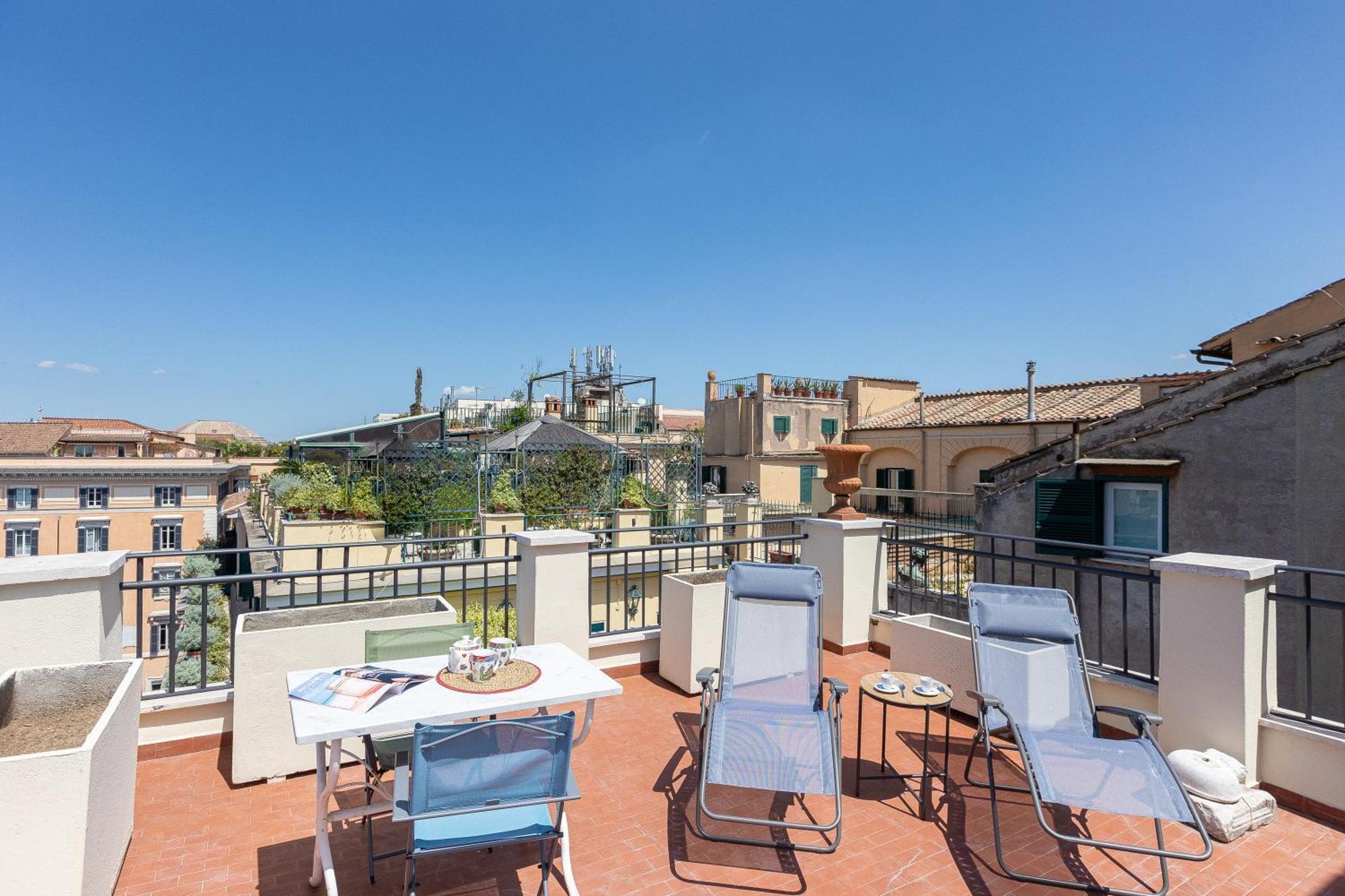 Caesar Penthouse Apartment Rome Bagian luar foto