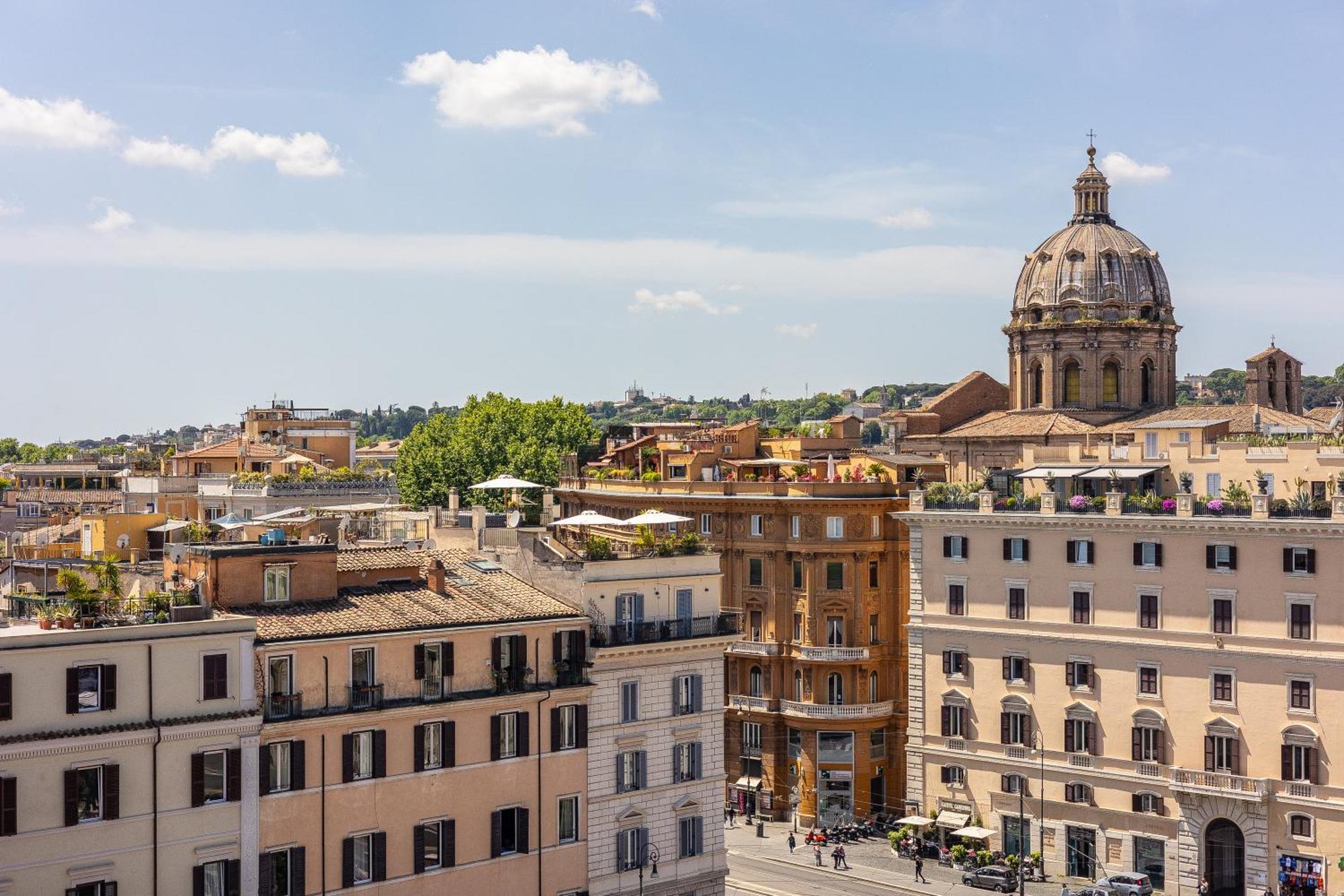 Caesar Penthouse Apartment Rome Bagian luar foto