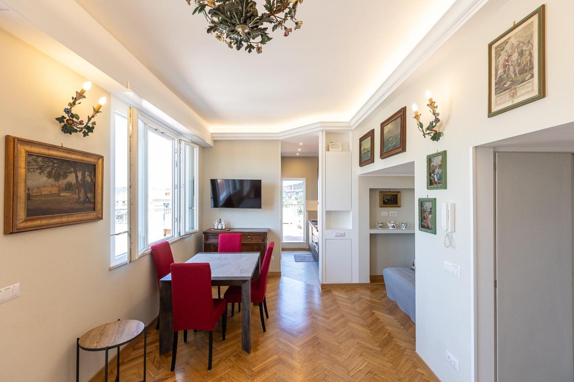 Caesar Penthouse Apartment Rome Bagian luar foto