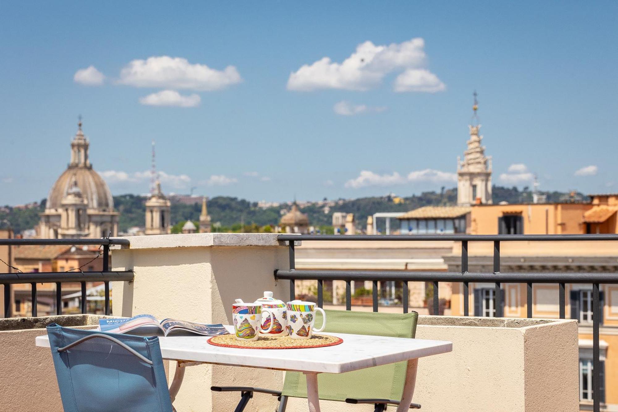 Caesar Penthouse Apartment Rome Bagian luar foto