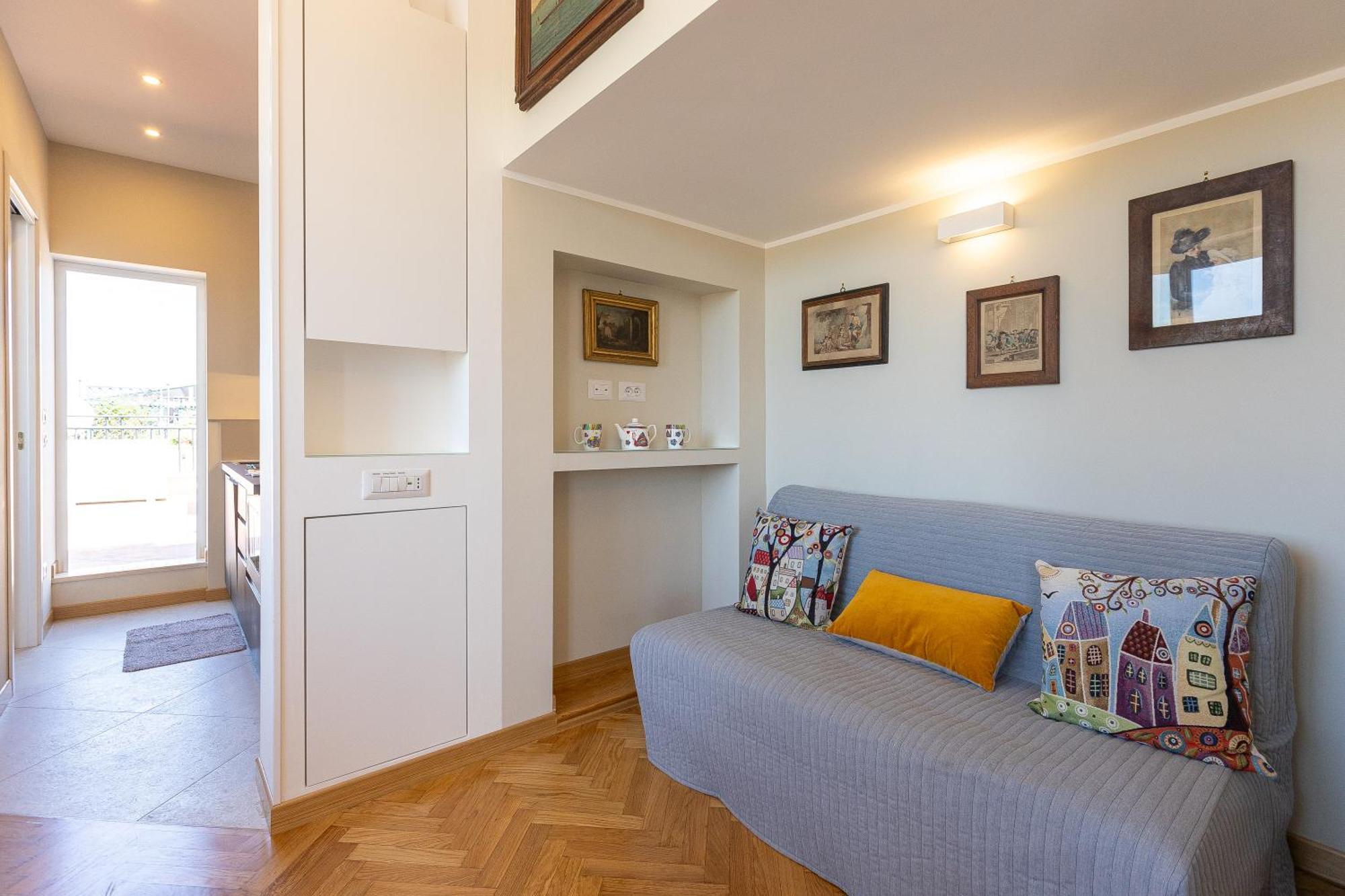 Caesar Penthouse Apartment Rome Bagian luar foto