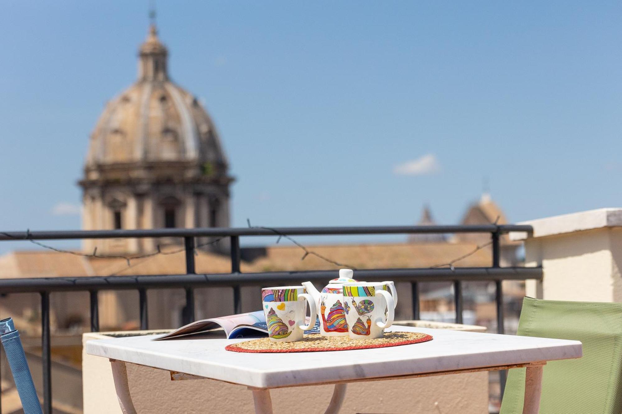 Caesar Penthouse Apartment Rome Bagian luar foto