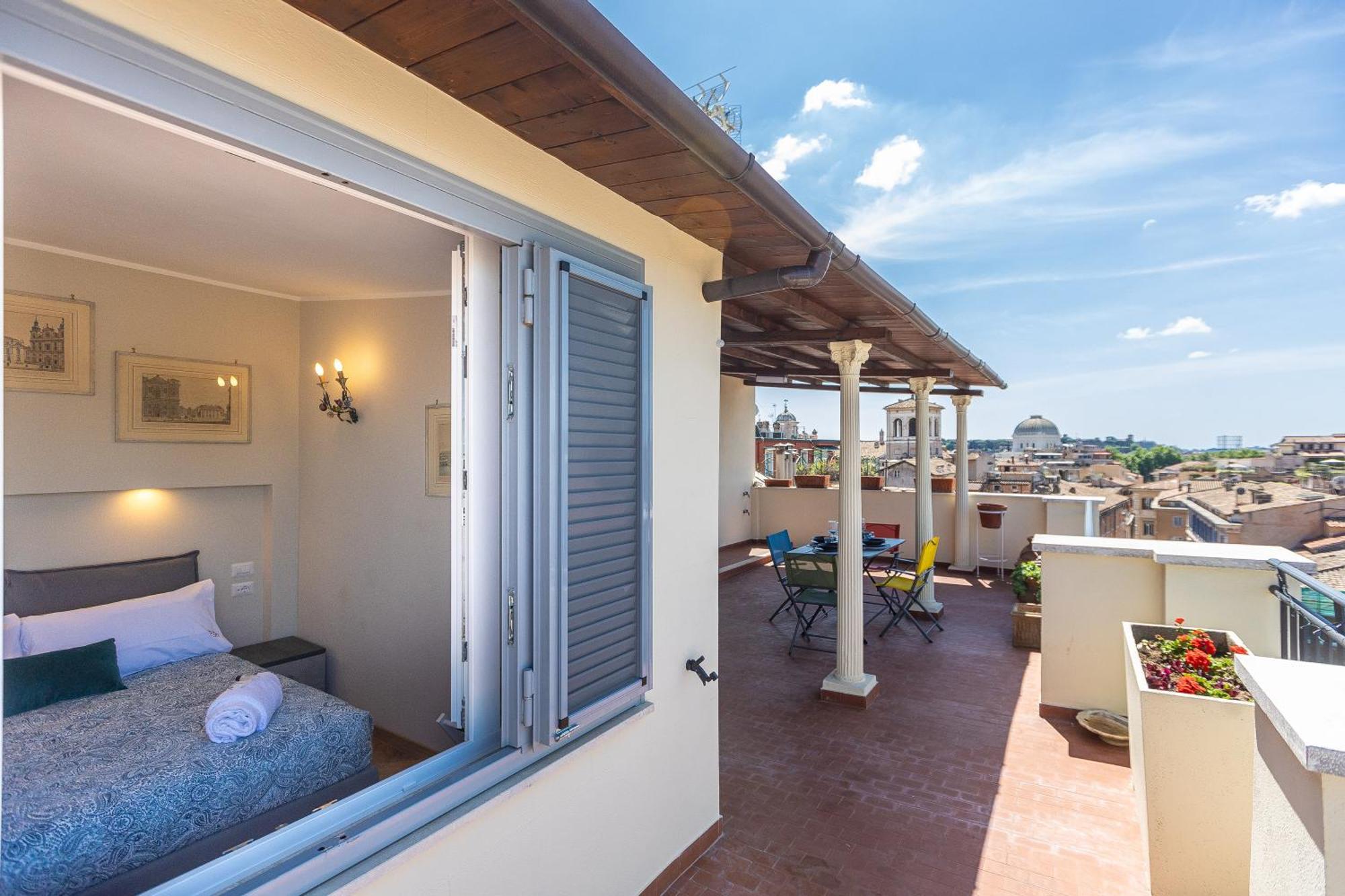 Caesar Penthouse Apartment Rome Bagian luar foto