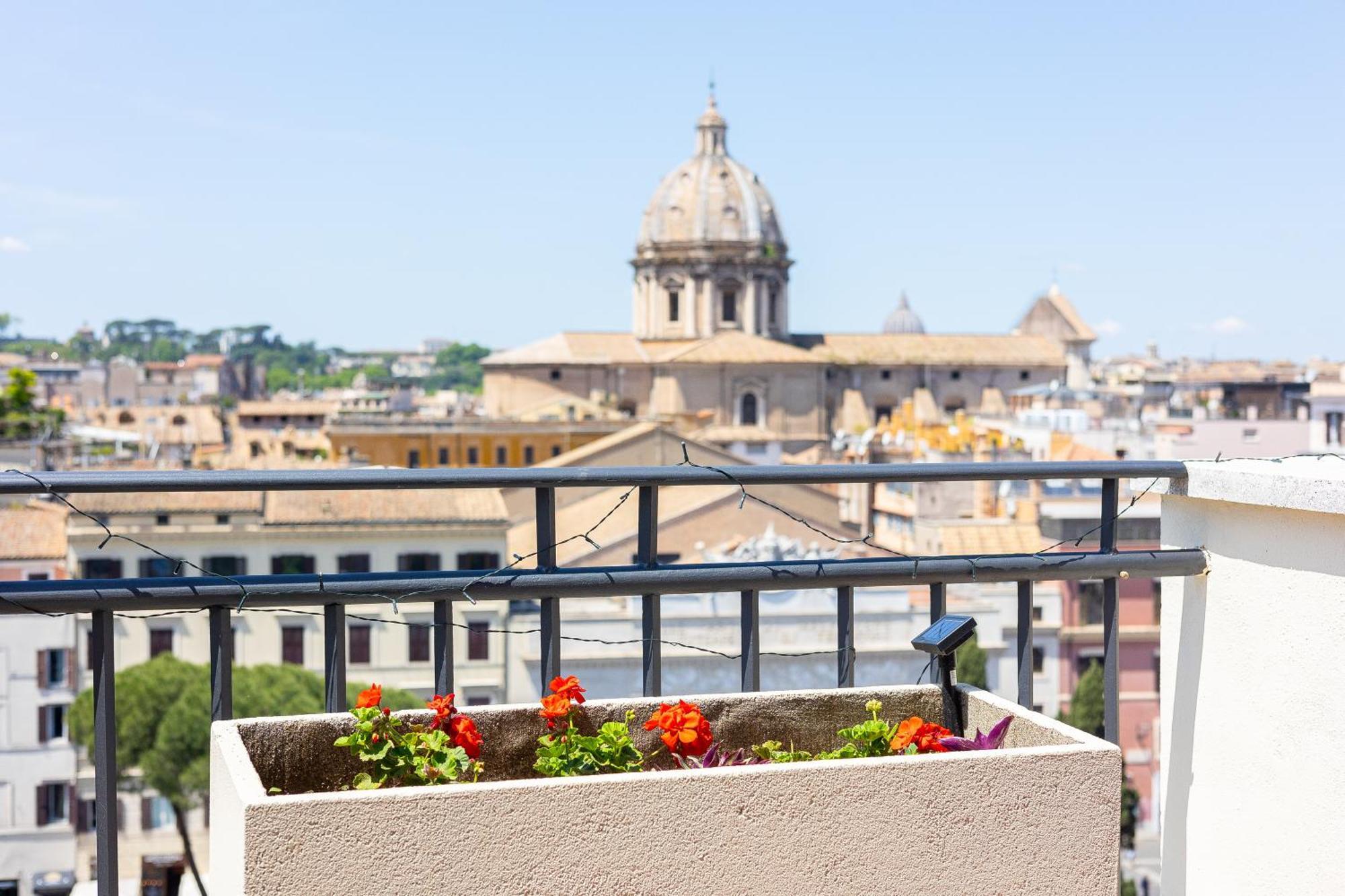 Caesar Penthouse Apartment Rome Bagian luar foto