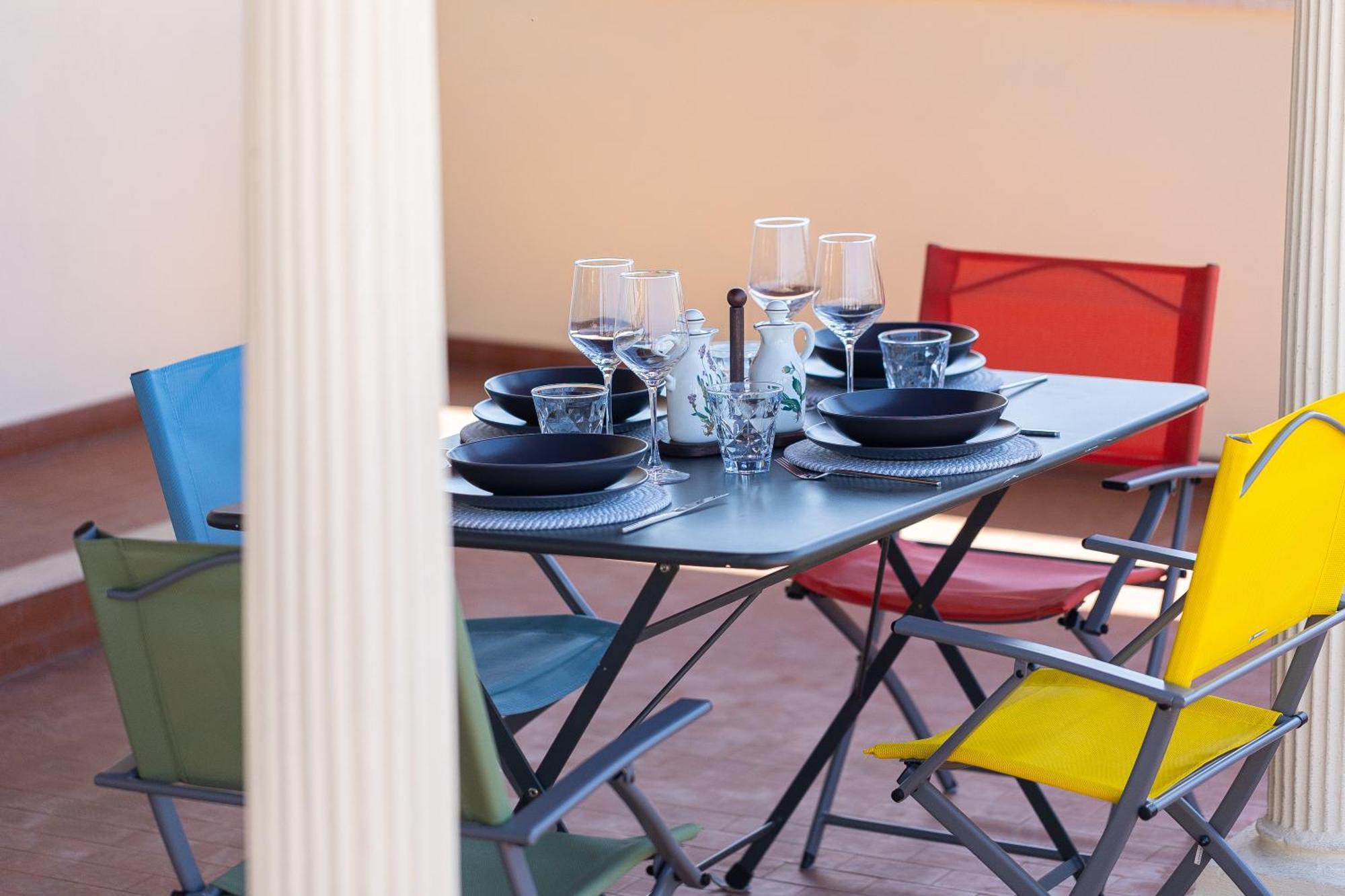 Caesar Penthouse Apartment Rome Bagian luar foto